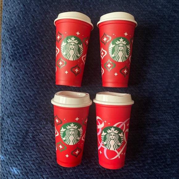 NEW Starbucks Red Cups 2022 and 2023 - Picture 1 of 6